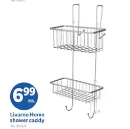 Lidl Livarno Home shower caddy offer