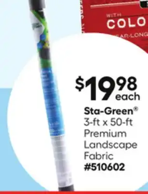 Lowe's 3-ft x 50-ft Premium Landscape Fabric offer