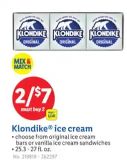 Lidl Klondike ice cream offer