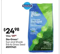 Lowe's Sun and Shade 5/6-lb Grass Seed offer