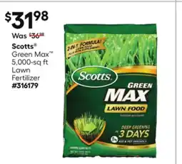 Lowe's Green Max 5, 000-sq ft Lawn Fertilizer offer