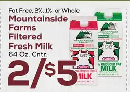 DeCicco & Sons Mountainside Farms Filtered Fresh Milk offer