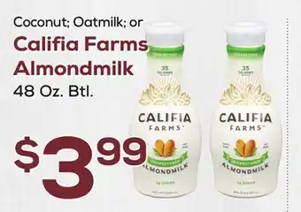 DeCicco & Sons Califia Farms Almondmilk offer