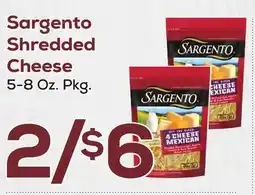 DeCicco & Sons Sargento Shredded Cheese offer