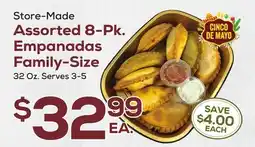 DeCicco & Sons Assorted 8-Pk. Empanadas Family-Size offer