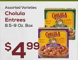 DeCicco & Sons Cholula Entrees offer