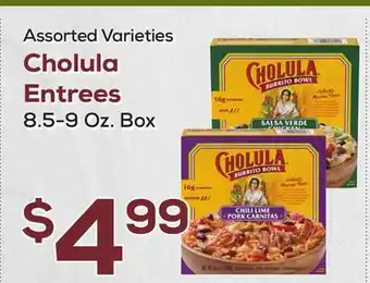 DeCicco & Sons Cholula Entrees offer
