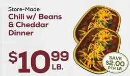 DeCicco & Sons Chili w/Beans & Cheddar Dinner offer