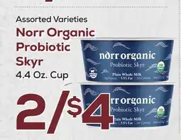 DeCicco & Sons Norr Organic Probiotic Skyr offer