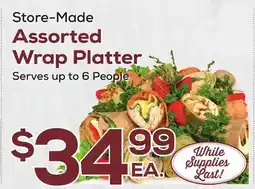 DeCicco & Sons Assorted Wrap Platter offer