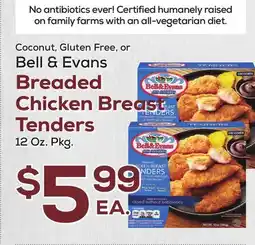 DeCicco & Sons Bell & Evans Breaded Chicken Breast Tenders offer