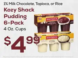 DeCicco & Sons Kozy Shack Pudding 6-Pack offer