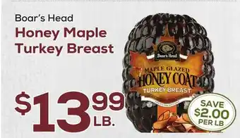 DeCicco & Sons Boar's Head Honey Maple Turkey Breast offer