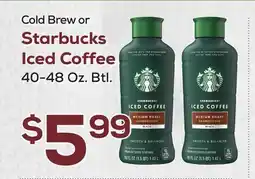DeCicco & Sons Starbucks Iced Coffee offer