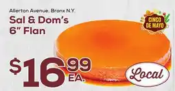 DeCicco & Sons Sal & Dom's 6 Flan offer