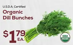 DeCicco & Sons Organic Dill Bunches offer