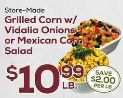 DeCicco & Sons Grilled Corn w/Vidalia Onions or Mexican Corn Salad offer