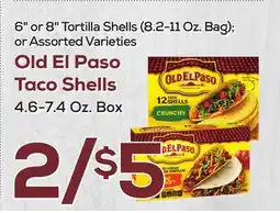 DeCicco & Sons Old El Paso Taco Shells offer