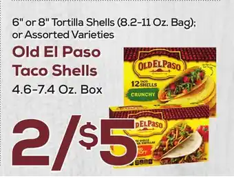 DeCicco & Sons Old El Paso Taco Shells offer