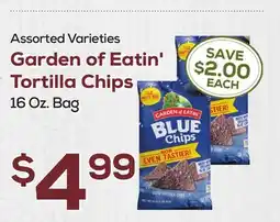 DeCicco & Sons Garden of Eatin' Tortilla Chips offer