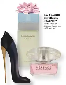 CVS designer fragrances offer