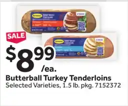 Stop&Shop Butterball Turkey Tenderloins offer