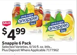 Stop&Shop Snapple offer