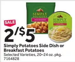 Stop&Shop Simply Potatoes Side Dish or Breakfast Potatoes offer