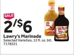 Stop&Shop Lawry's Marinade offer
