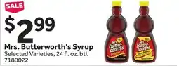 Stop&Shop Mrs. Butterworth's Syrup offer