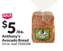 Stop&Shop Anthony's Avocado Bread offer