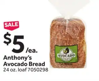 Stop&Shop Anthony's Avocado Bread offer