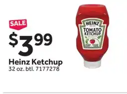 Stop&Shop Heinz Ketchup offer