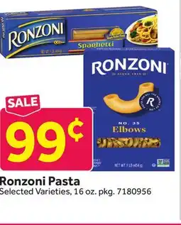 Stop&Shop Ronzoni Pasta offer