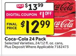 Stop&Shop Coca-Cola 24 Pack offer
