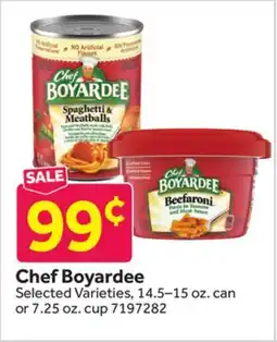 Stop&Shop Chef Boyardee offer