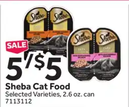 Stop&Shop Sheba Cat Food offer