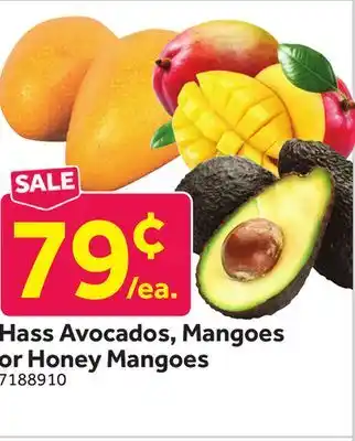 Stop&Shop Hass Avocados, Mangoes or Honey Mangoes offer