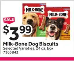 Stop&Shop Milk-Bone Dog Biscuits offer