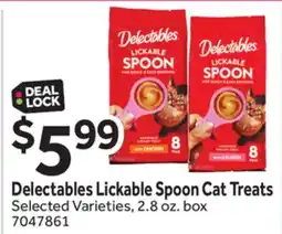 Stop&Shop Delectables Lickable Spoon Cat Treats offer