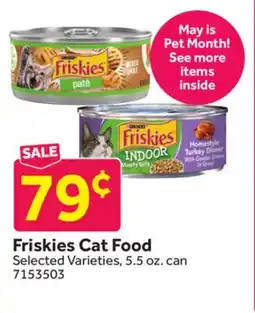 Stop&Shop Friskies Cat Food offer