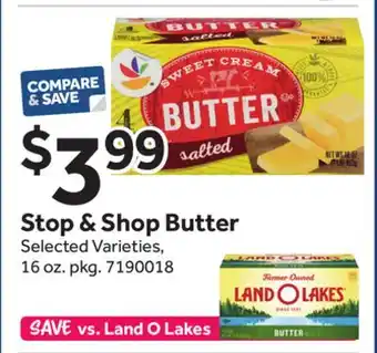 Stop&Shop Stop & Shop Butter offer
