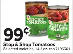 Stop&Shop Stop & Shop Tomatoes offer