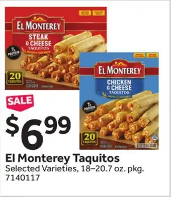 Stop&Shop El Monterey Taquitos offer