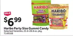 Stop&Shop Haribo Party Size Gummi Candy offer