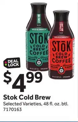 Stop&Shop Stok Cold Brew offer