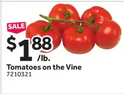 Stop&Shop Tomatoes on the Vine offer