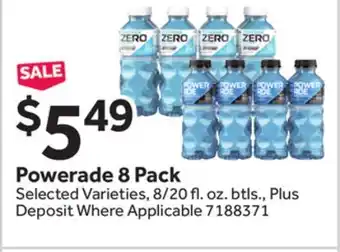 Stop&Shop Powerade offer
