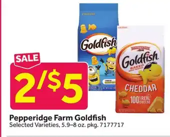 Stop&Shop Pepperidge Farm Goldfish offer