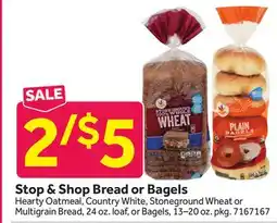Stop&Shop Stop & Shop Bread or Bagels offer